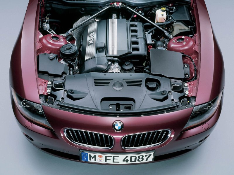 BMW e63 под капотом