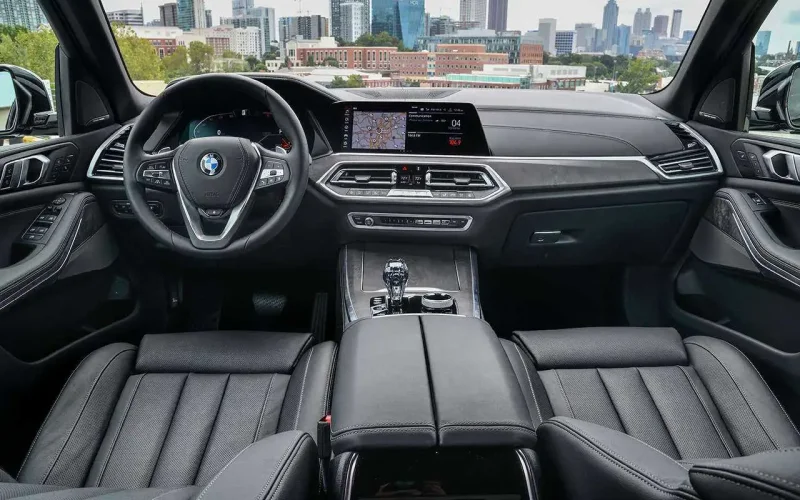 BMW x5 e70 салон