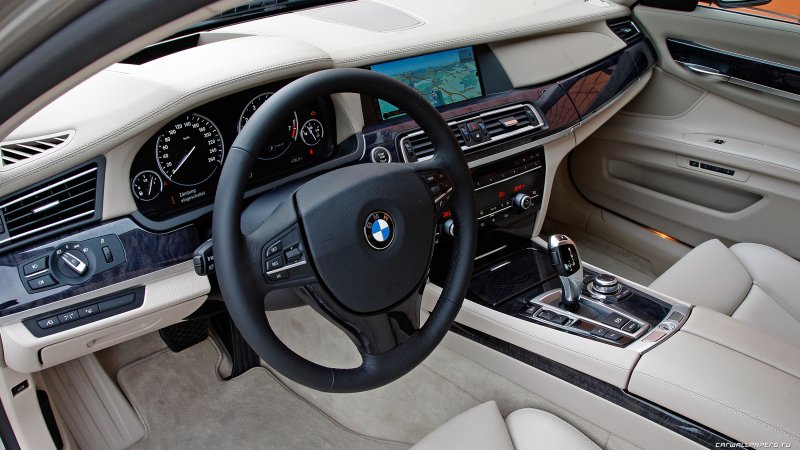 BMW 7 long салон