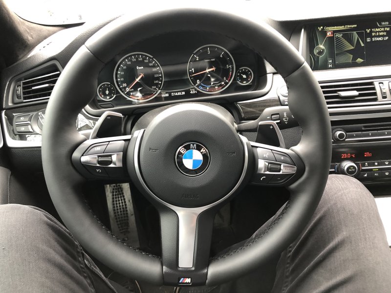 Перешив руля BMW f30