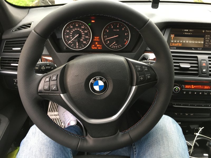 BMW x5 e70 руль