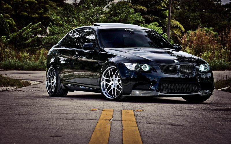 BMW e92 черная