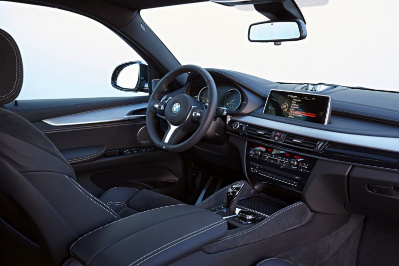 BMW x6m 2017 салон