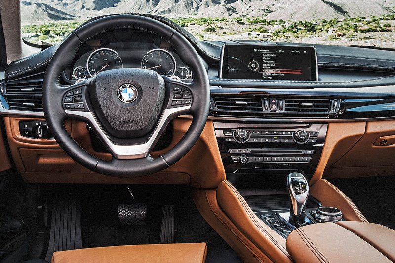 BMW x6 m 2021 салон