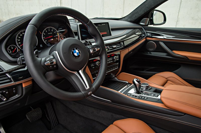 BMW x6m 2020 салон