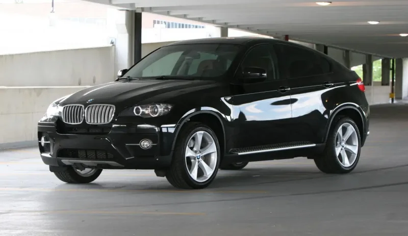 BMW x6 2008 черный