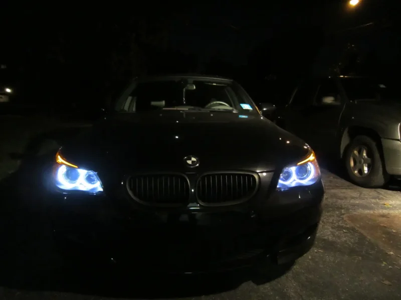 BMW 7 g11 ночью