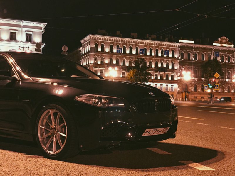 БМВ м5 ночная