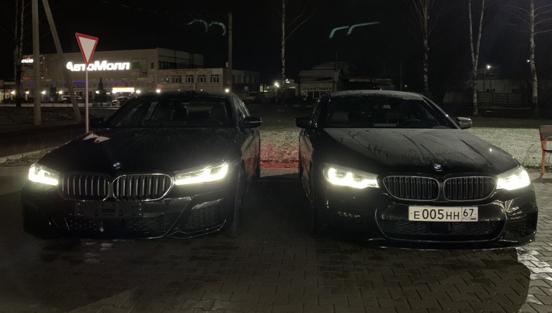 BMW 5 g30 подсветка салона