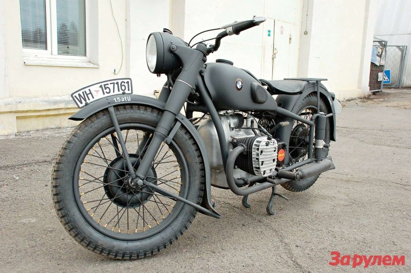 Мотоцикл BMW r71 вермахта