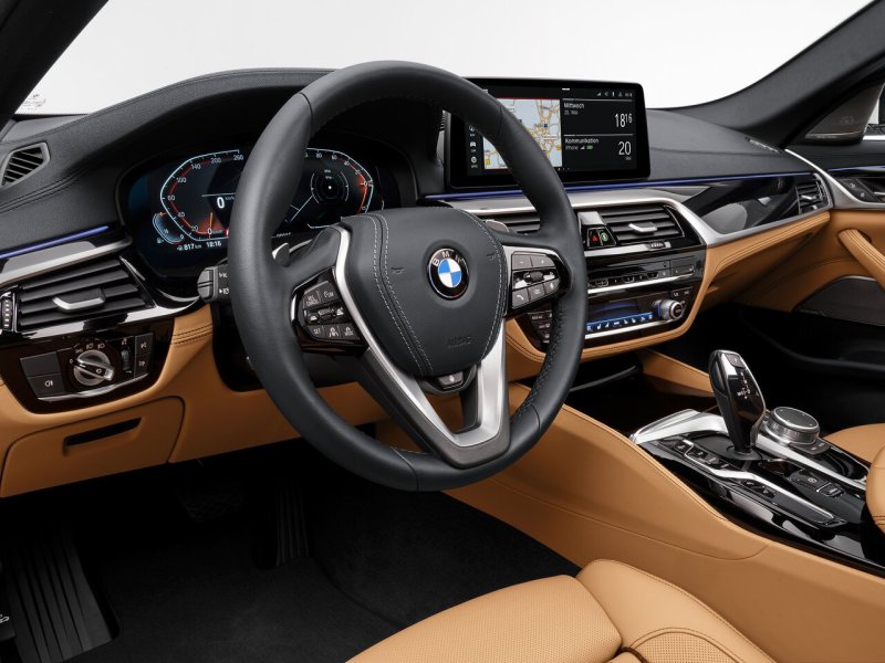 BMW 5 530d салон