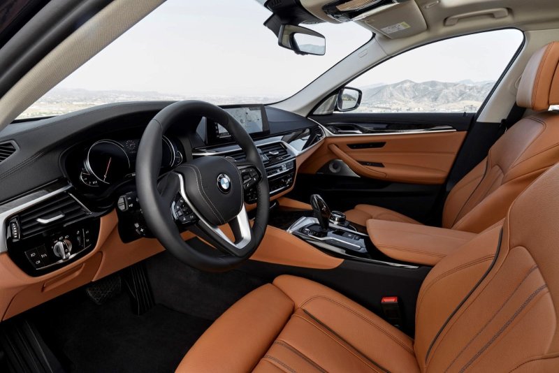 BMW 5 g30 салон
