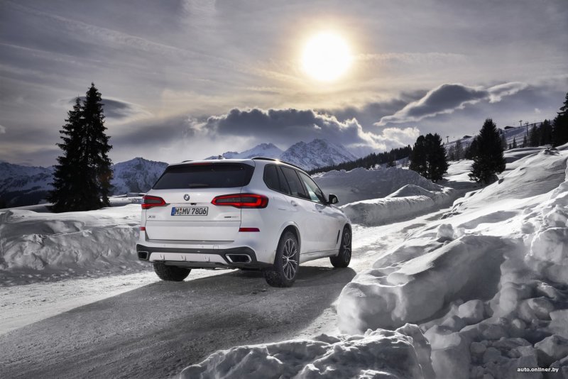 BMW x5 зима