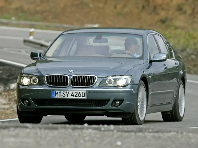 BMW 7 e65 LCI Black