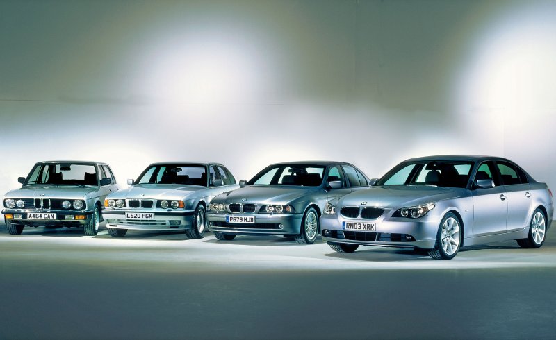 BMW 5 поколения