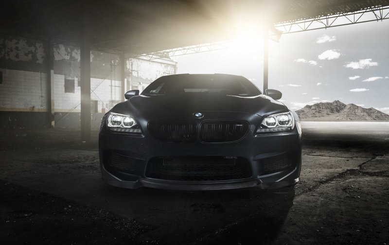 BMW m6 f13 перед