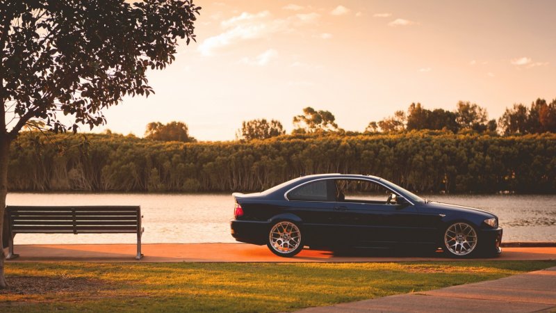 BMW e46 Side view