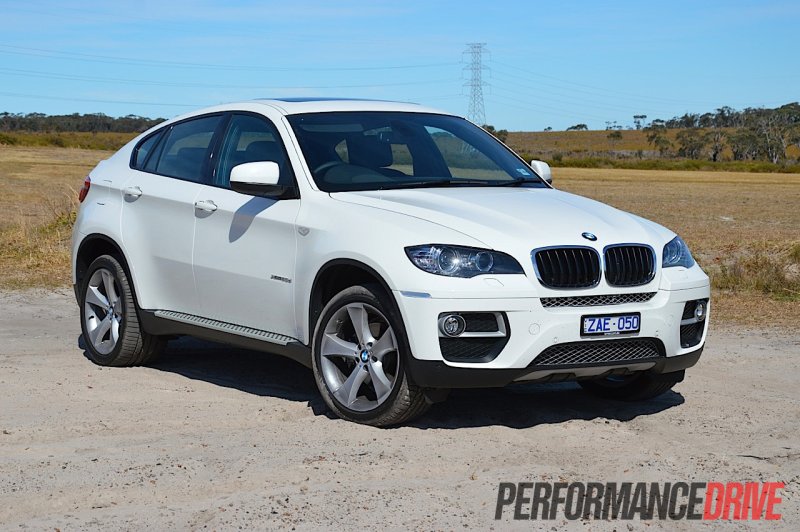 BMW x6 2012 белая
