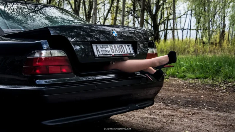 BMW e39 с девочками