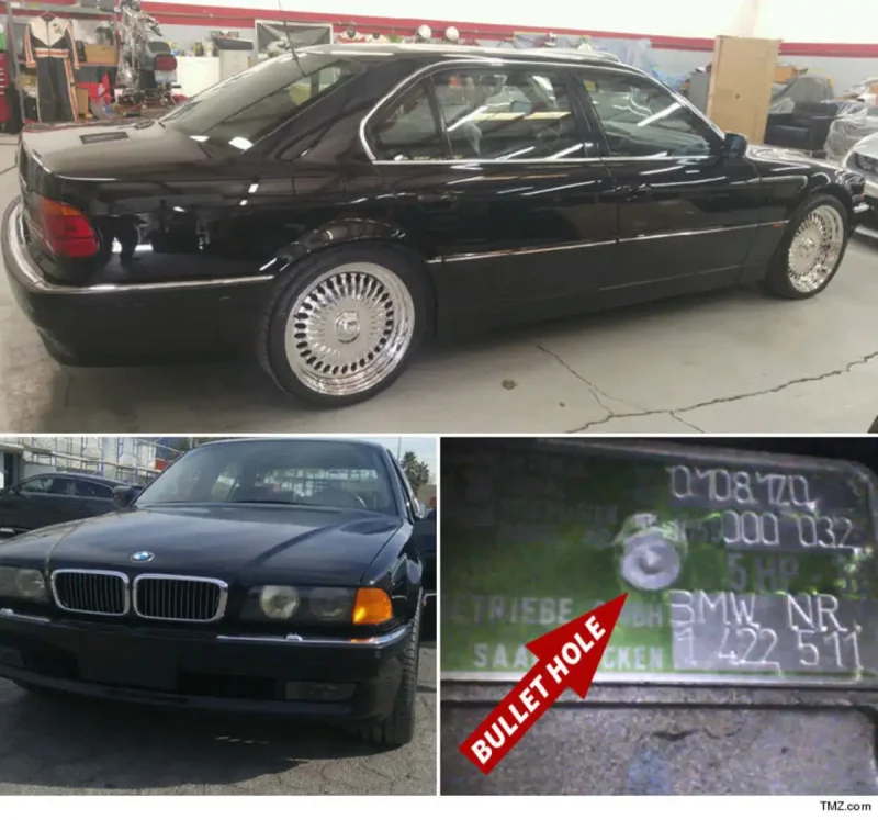 BMW 7 e38 2pac