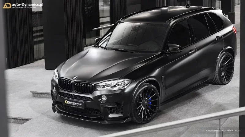 BMW x5m матовый черный