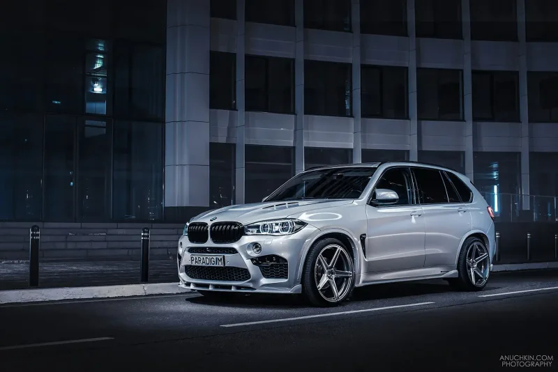 BMW x5 f85 Hamann белый