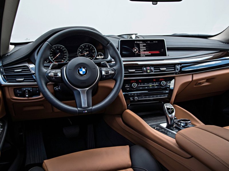 BMW x6 2016 салон
