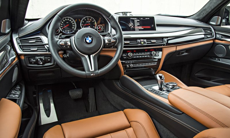 BMW x6 2016 салон