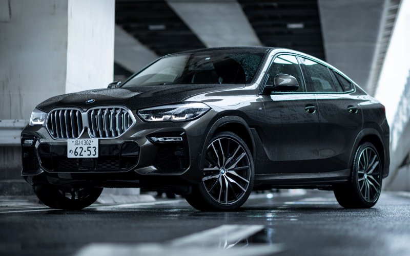 BMW x6m 2020 белый