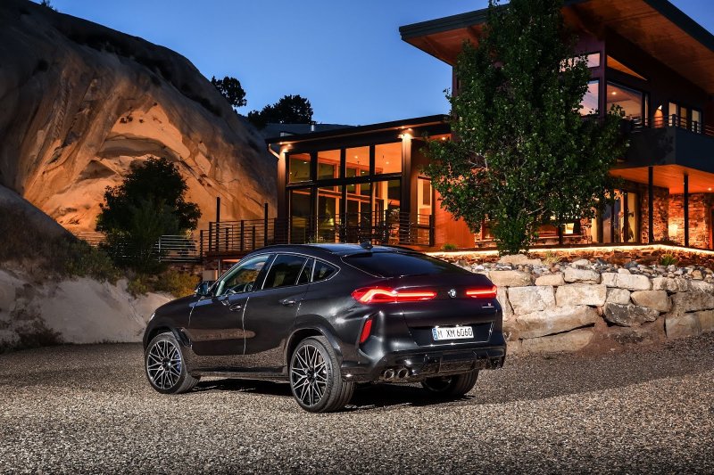 BMW x6m 2021 4k