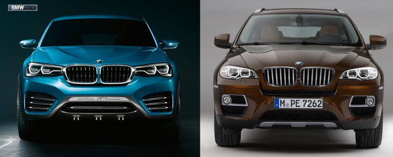 BMW x4 vs x6