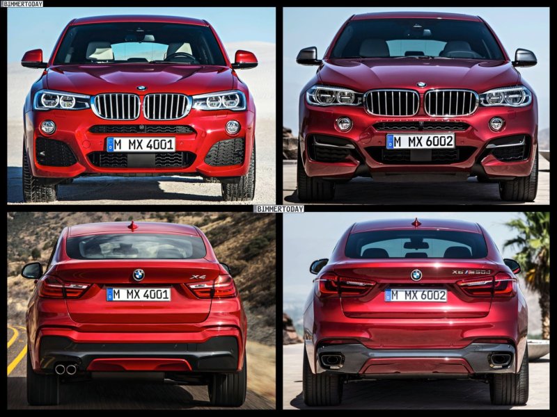 BMW x5 BMW x4 BMW x6