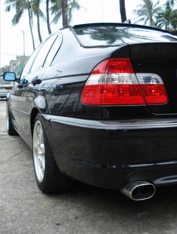 BMW e46 зад