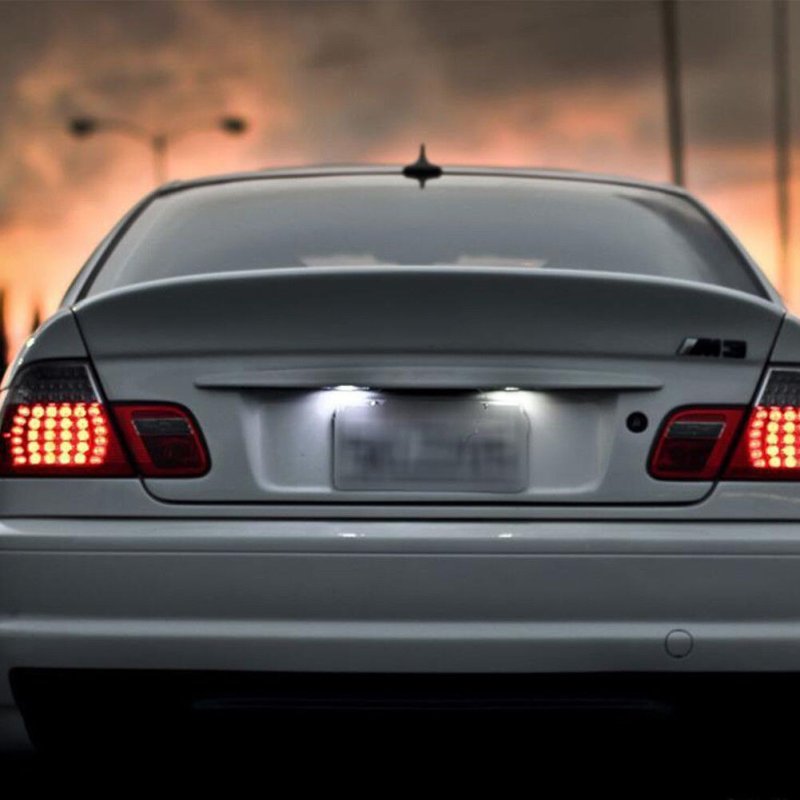 BMW e46 сзади