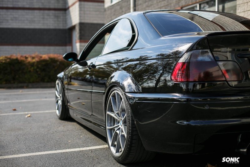 BMW e46 тонированная