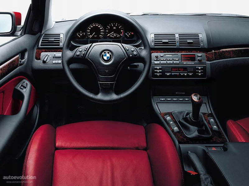 BMW 3 e46 салон