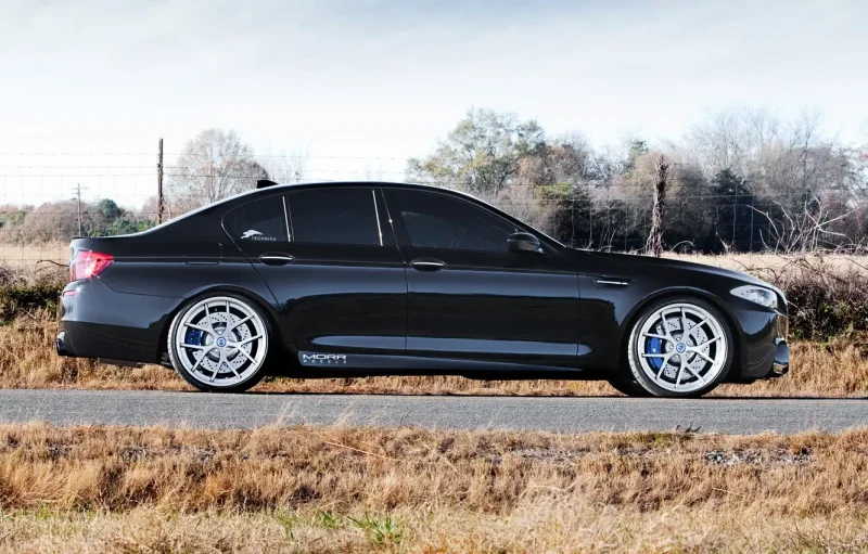 BMW White BBS