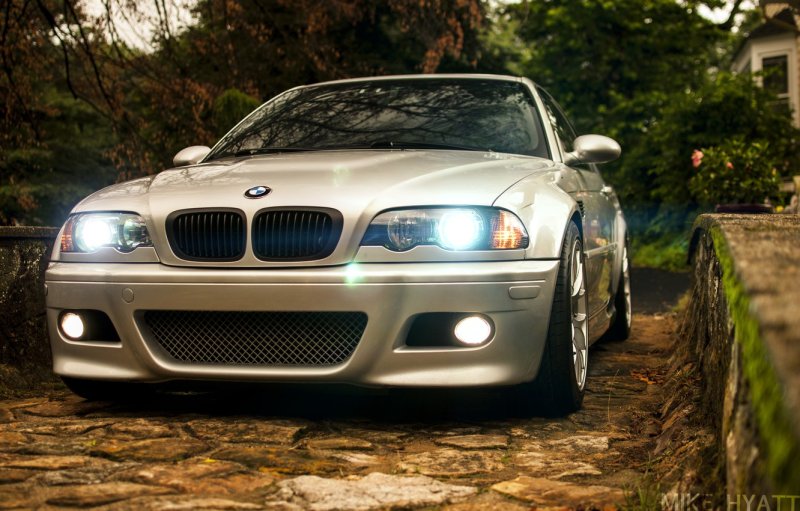 BMW e46 Silver