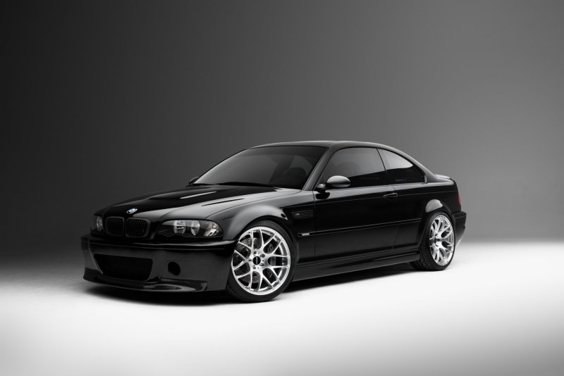 BMW e46 Coupe Black