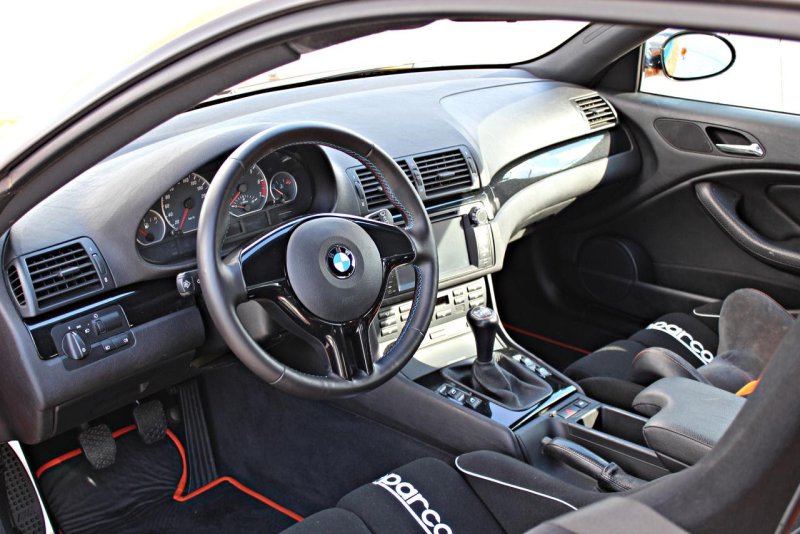 BMW e46 Coupe Interior