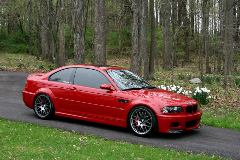 BMW m3 e46 Imola Red