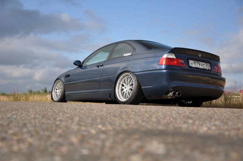 BMW e46 Coupe BBS Style