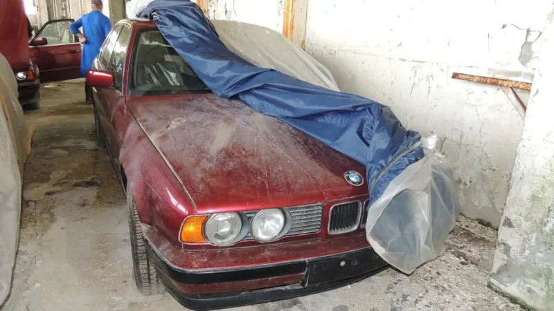 BMW e34 заброшенная
