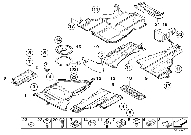 Днище БМВ g30