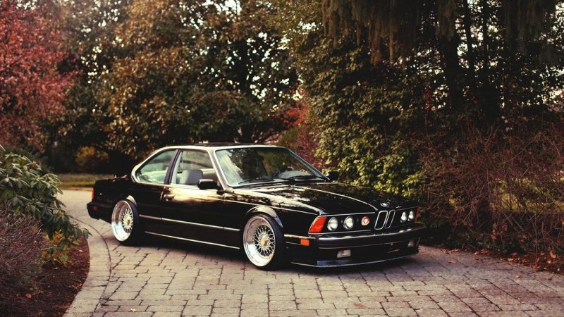 BMW 6 e24 stance