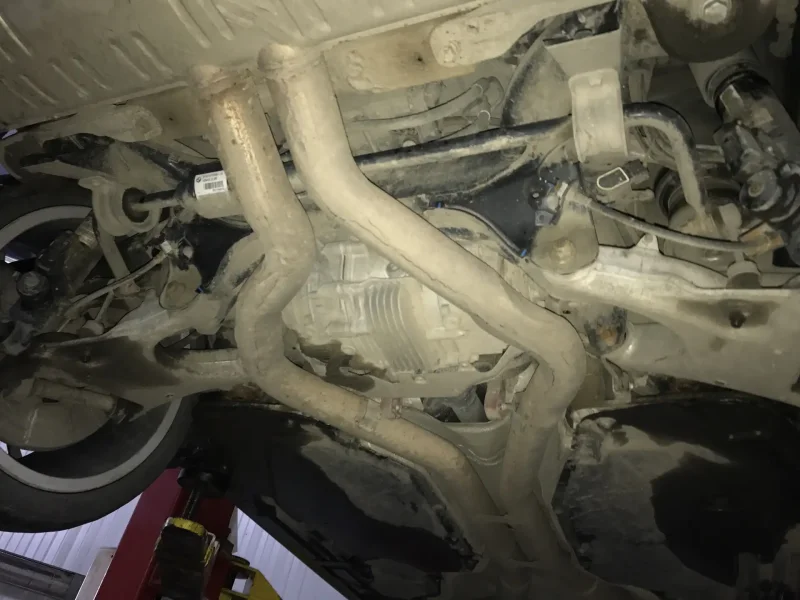 BMW e36 снизу