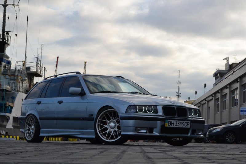BMW e36 Silver