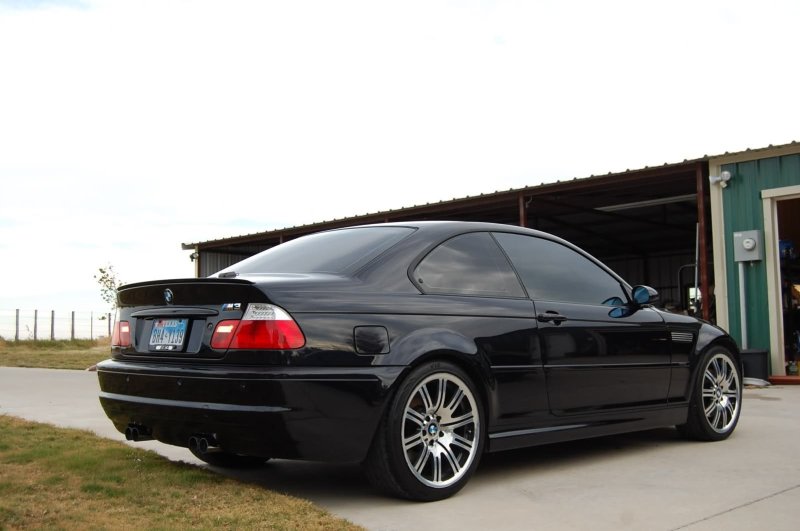 BMW e46 Coupe m3 черная