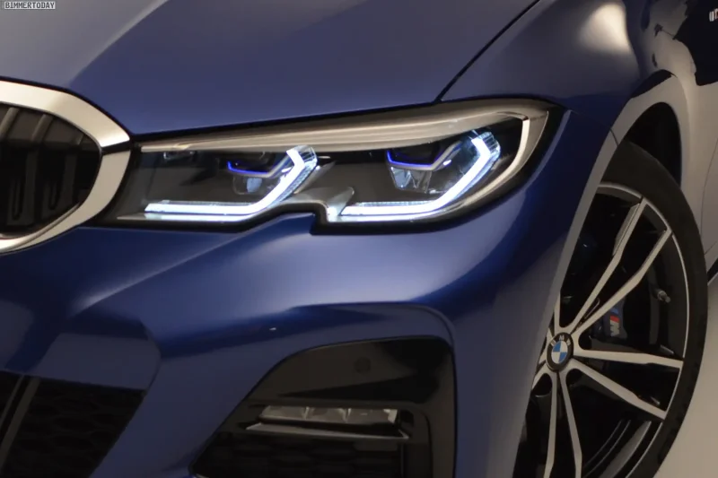 Лазерные фары BMW g20 2020