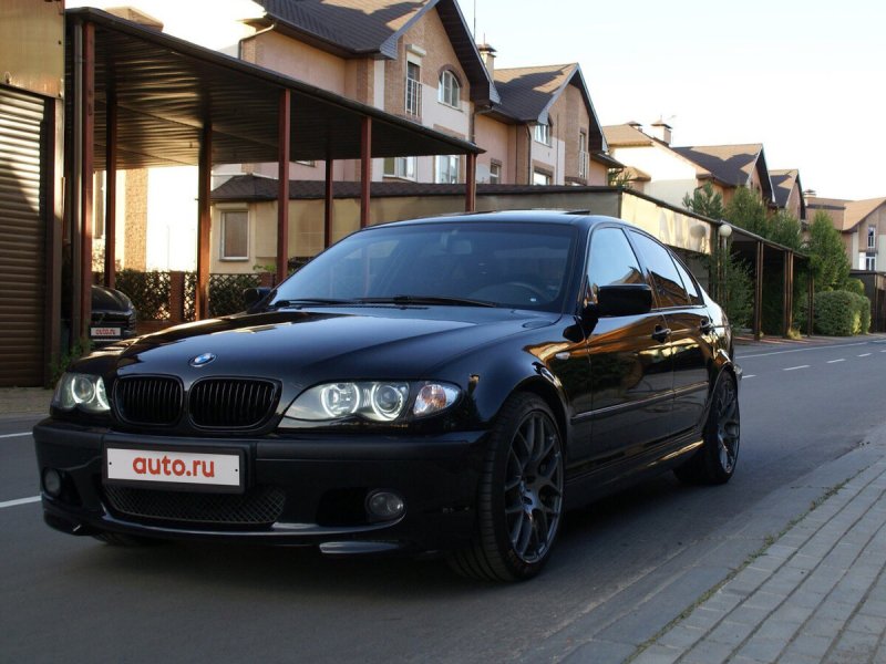 BMW e46 Black